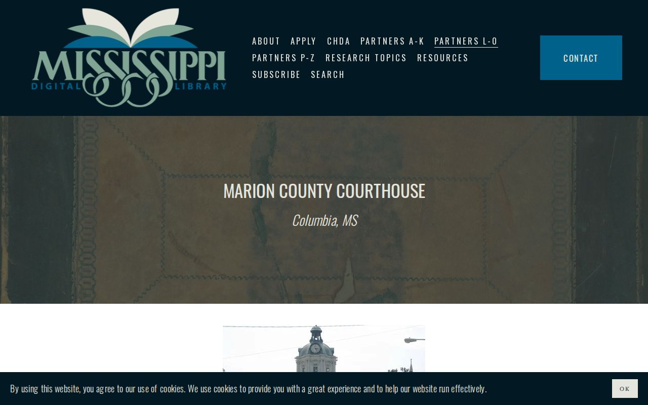 Marion County courthouse records history and archival context